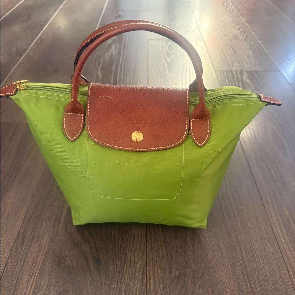 Lime Green Longchamp Bag